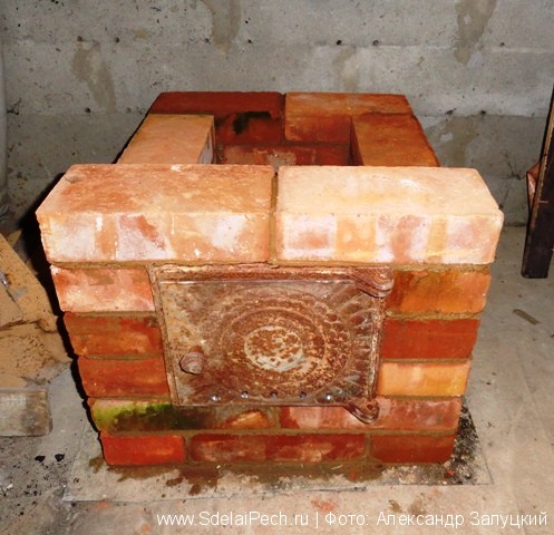 Печь из кирпича для дачи на дровах своими руками (64 фото)